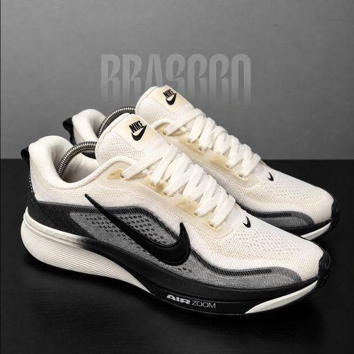 Tênis Air Zoom Esportivo Pegasus 42 - off white preto