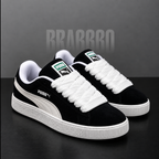 Tênis Puma Suede XL - Preto/Branco