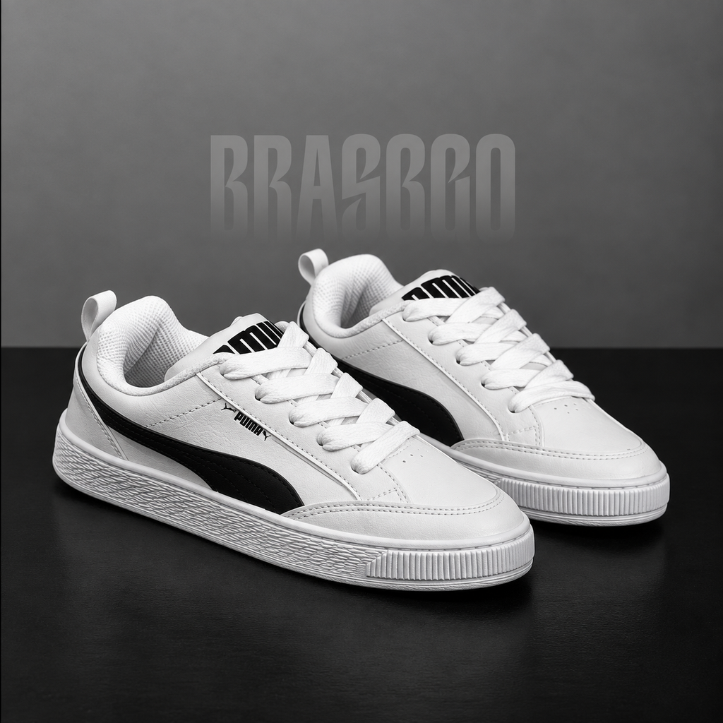 Tênis Puma Park - Branco/Preto