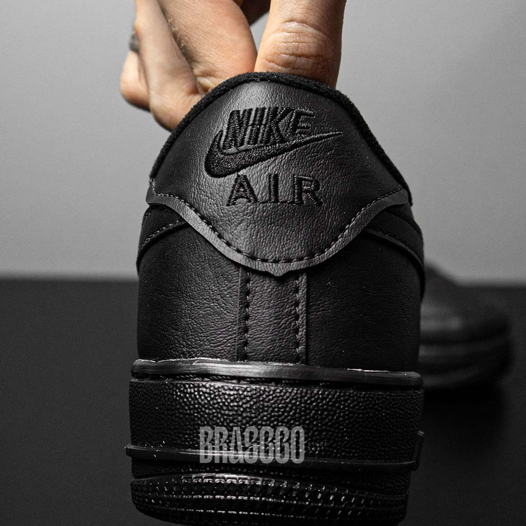 Tênis Air Force 1 Premium Luxo - Preto