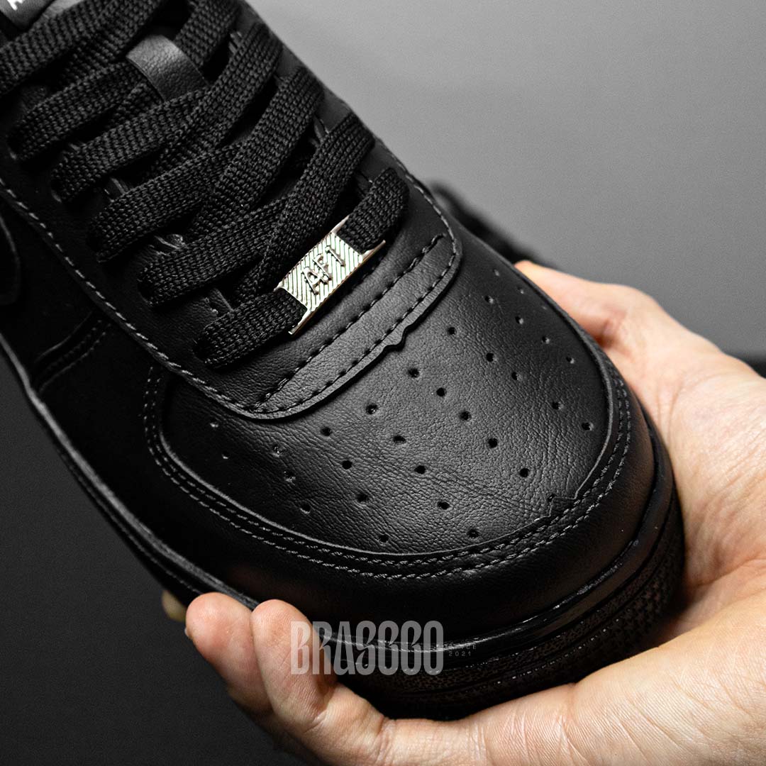 Tênis Air Force 1 Premium Luxo - Preto