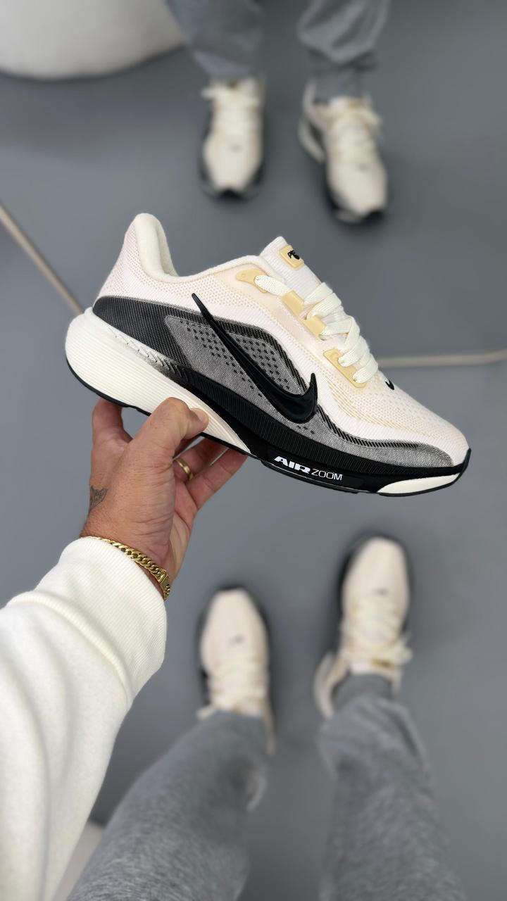 Tênis Air Zoom Esportivo Pegasus 42 - off white preto