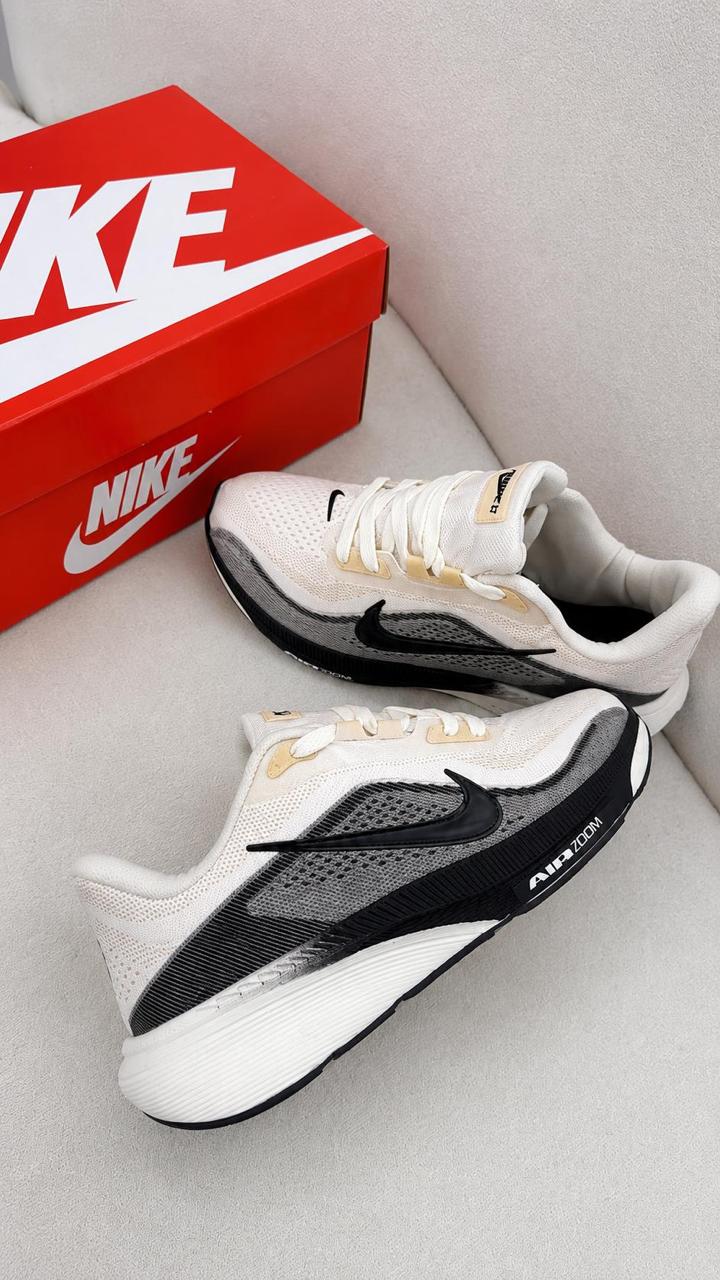 Tênis Air Zoom Esportivo Pegasus 42 - off white preto
