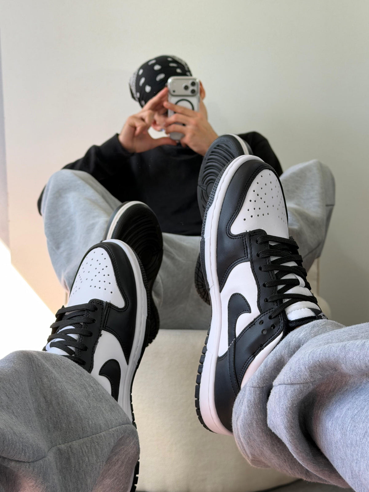Tênis Dunk Low Panda - Preto/Branco
