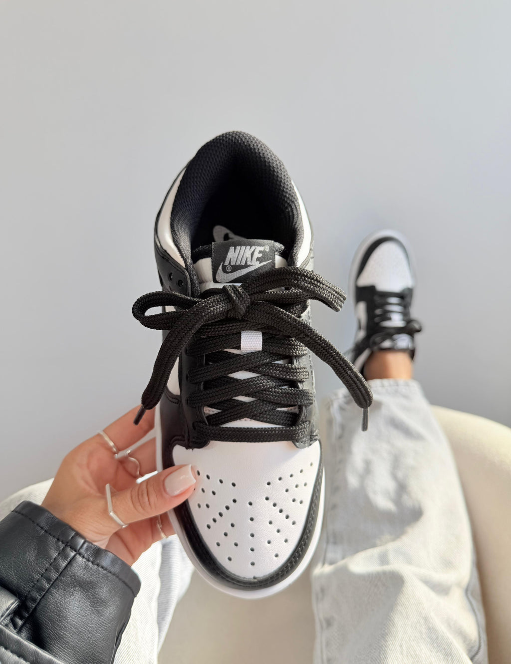 Tênis Dunk Low Panda - Preto/Branco