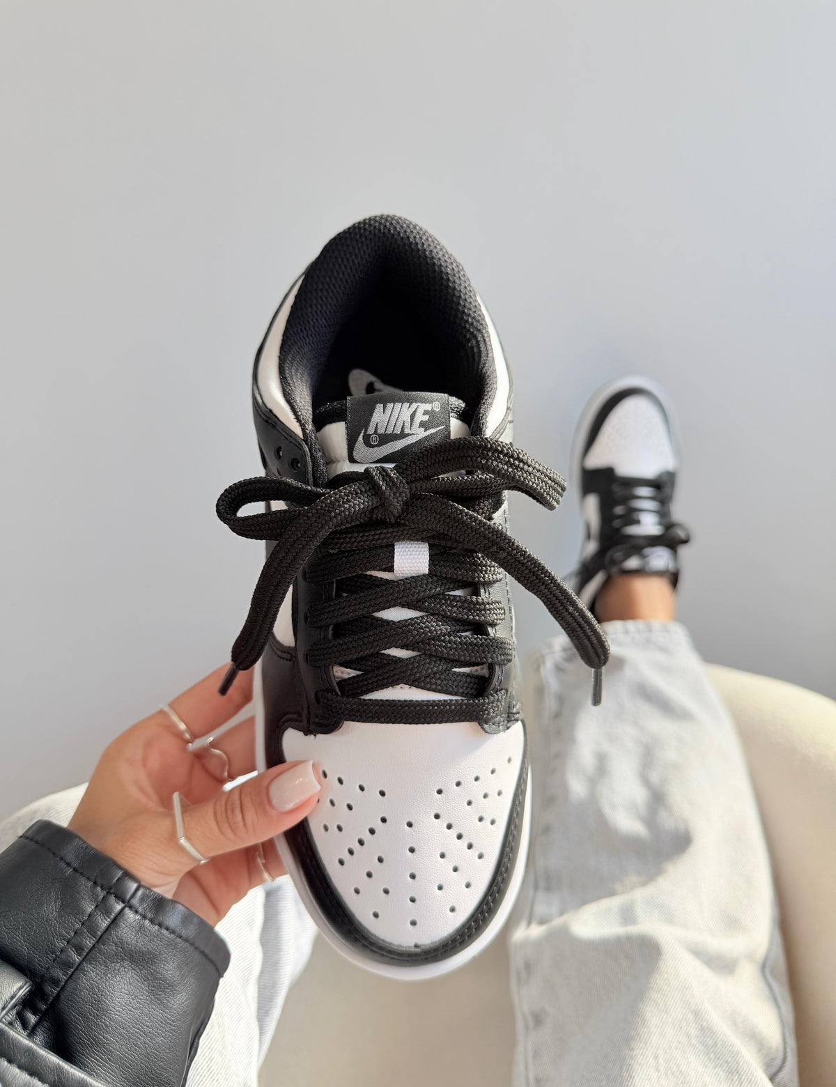 Tênis Dunk Low Panda - Preto/Branco