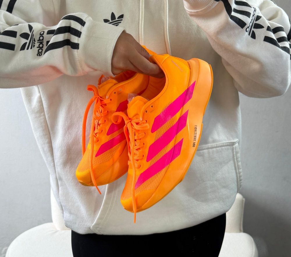 Tênis ADIZERO EVO SL Premium Feminino - Laranja
