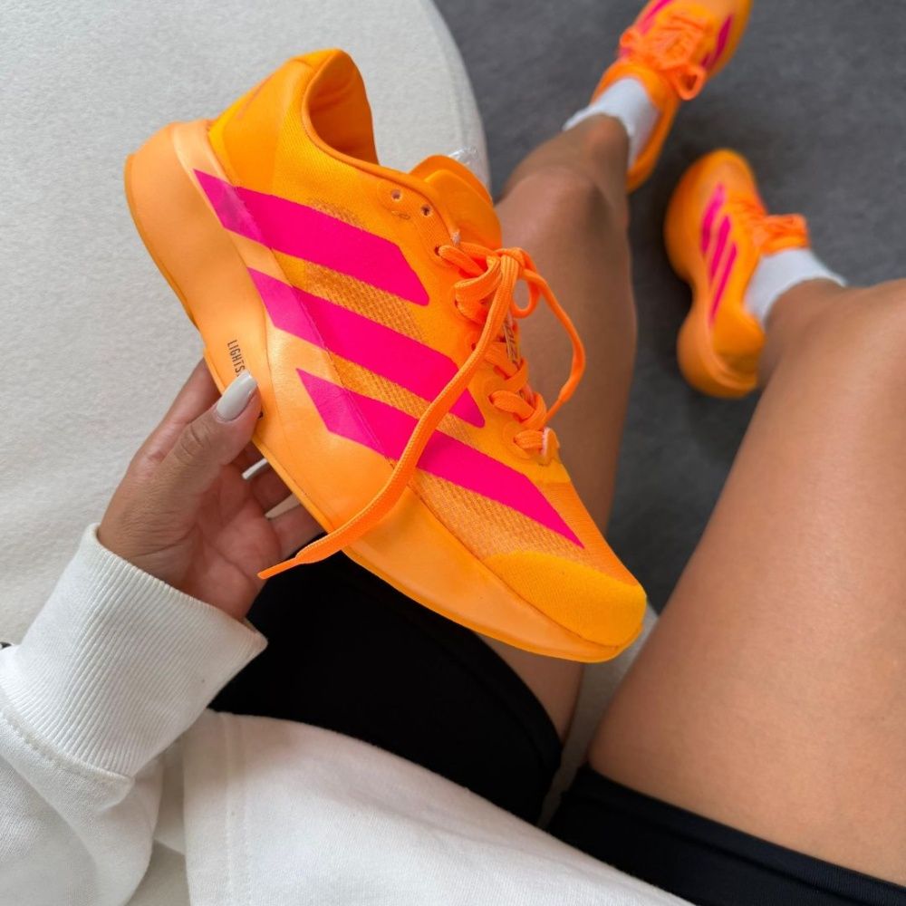 Tênis ADIZERO EVO SL Premium Feminino - Laranja