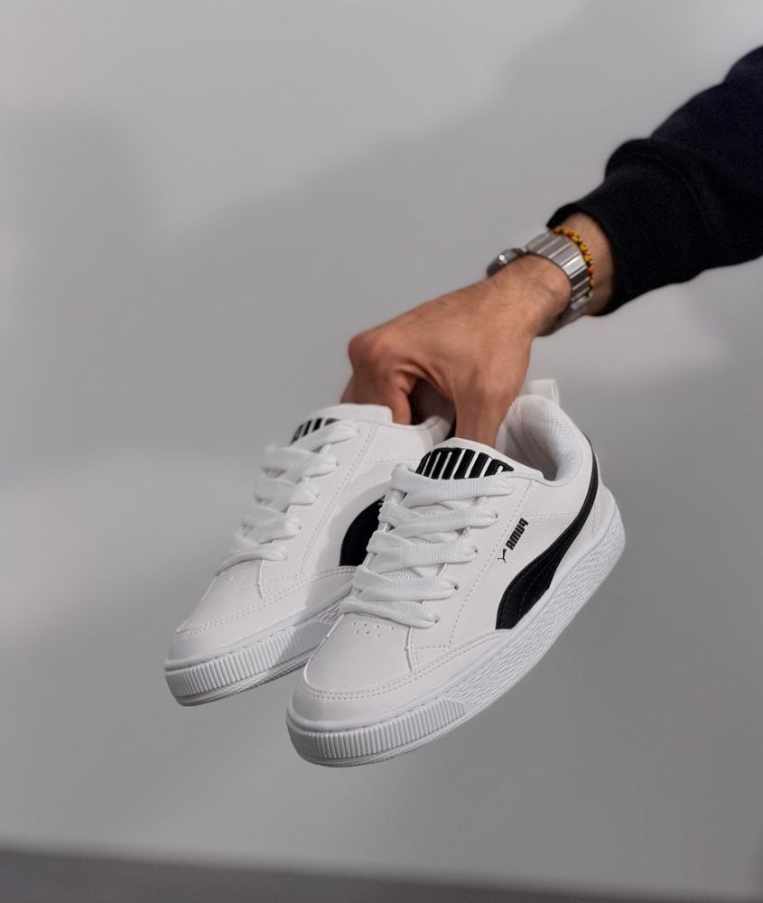 Tênis Puma Park - Branco/Preto